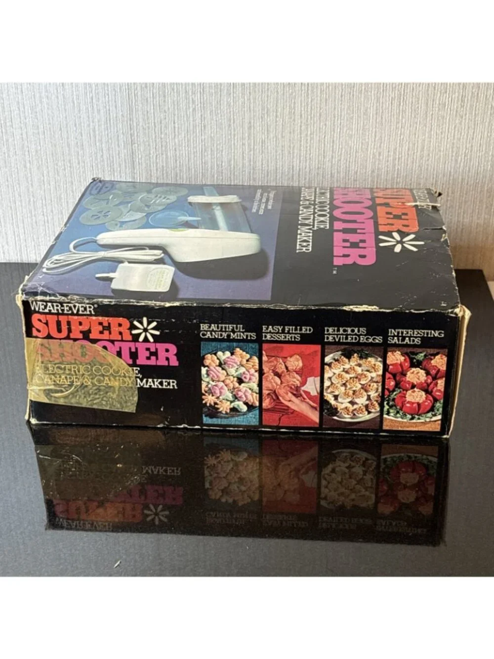 Wear Ever Super Shooter Electric Cookie Press Candy Canape Maker 70001 Tested